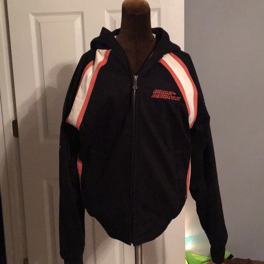 Harley Davidson jacket with hood